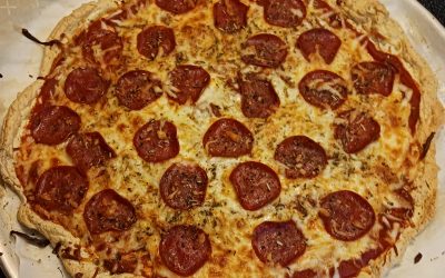 Jeff’s Cloud Bread Pizza